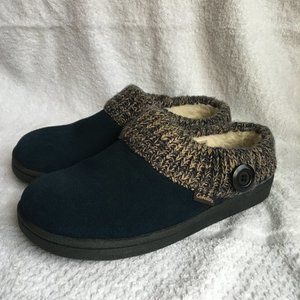 Cabelas Suede fleece Lining Knit Collar Clog